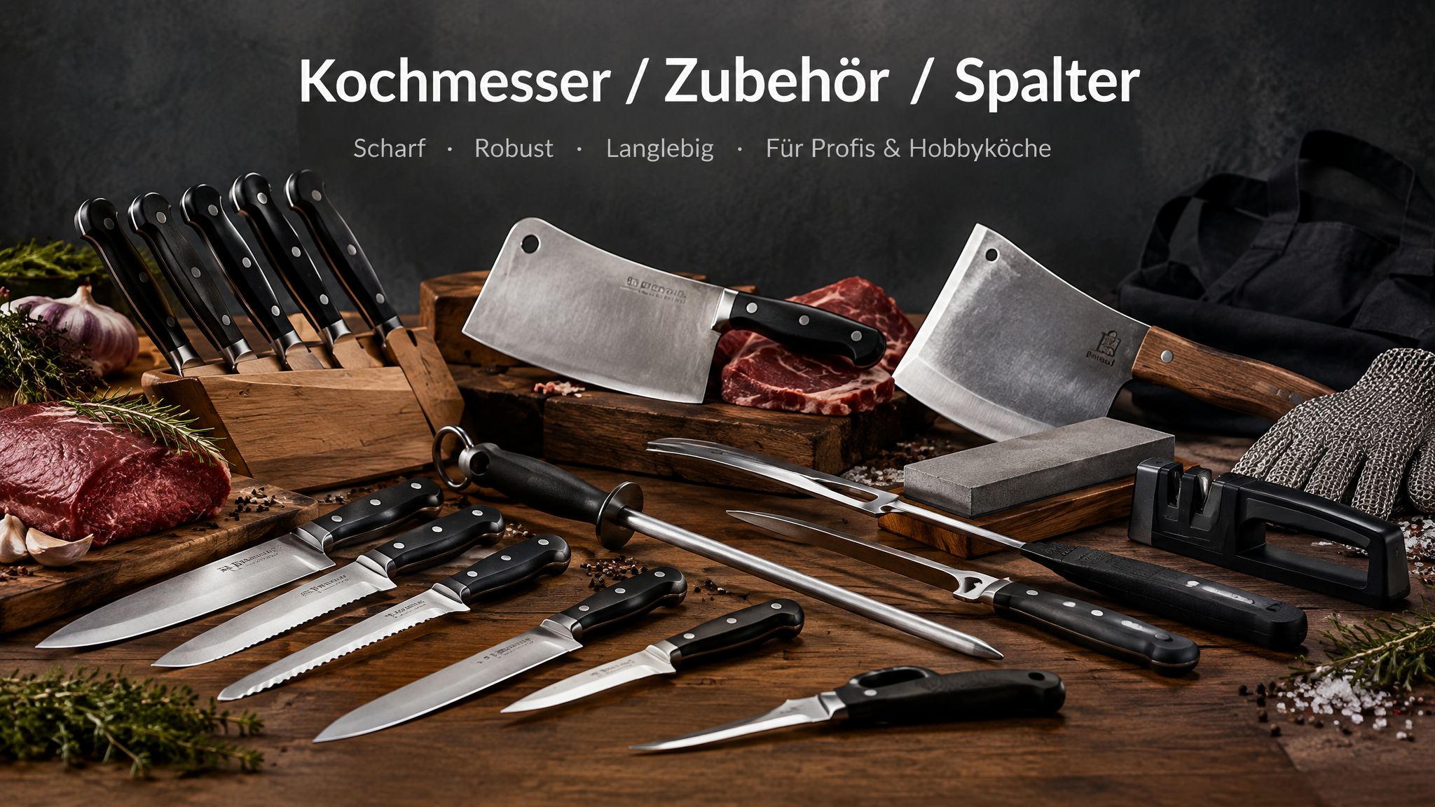 Kochmesser / Zubeh�r / Spalter