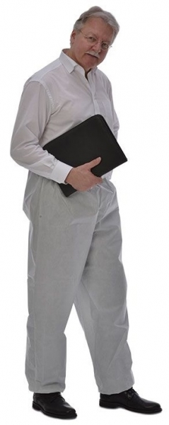 ZVG-zetDress-Hygiene, Einweg-Einmal-Hose Z20 paint-tex plus hellgrau, VE = 100 Stück