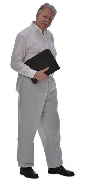 ZVG-zetDress-Hygiene, Einweg-Einmal-Hose Z20 paint-tex plus hellgrau, VE = 100 Stück