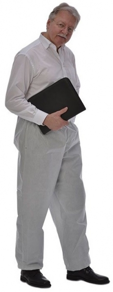 ZVG-zetDress-Hygiene, Einweg-Einmal-Hose Z20 paint-tex plus hellgrau, VE = 50 Stück