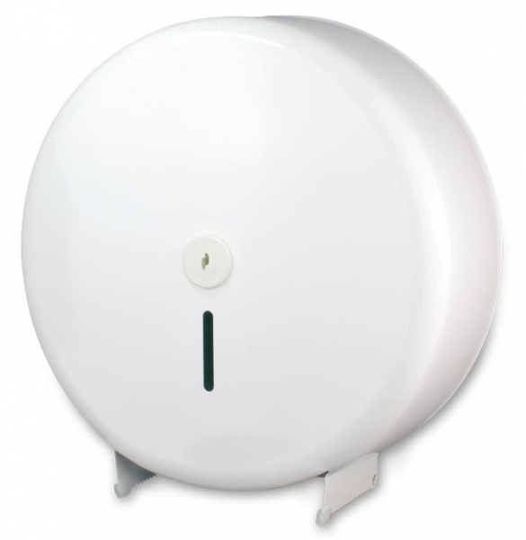 ZVG-Hygiene, Gigantrollen-Spender aus Stahlblech, wei lackiert, VE: 1 Stck