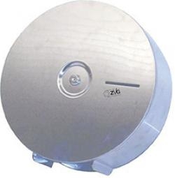 ZVG-Hygiene, Gigantrollen-Spender aus Edelstahl, gebrstet, abschliebar, VE: 6 Stck