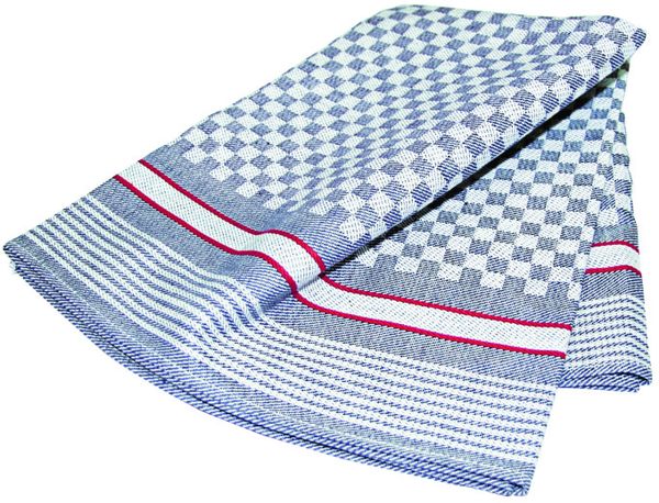 LEIBER-Jobwear, Touchon, ca. 210 g/m, blau/wei