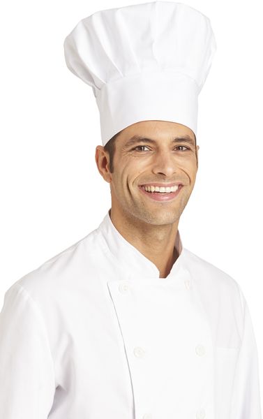 LEIBER-Jobwear, Kochhut, ca. 230 g/m, wei