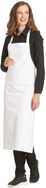 LEIBER-Jobwear, Servierschrze, Arbeits-Berufs-Schrze, Vorbinder, ca. 210 g/m, wei