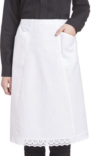 LEIBER-Jobwear, Halbschrze, Arbeits-Berufs-Schrze, Vorbinder, ca. 175 g/m, wei