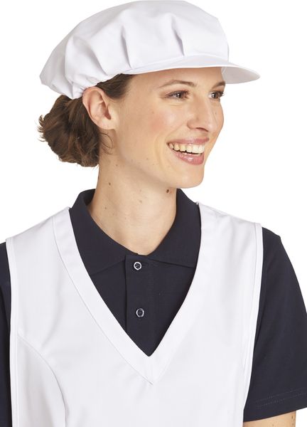 LEIBER-Jobwear, Schirmmtze, ca. 210 g/m, wei