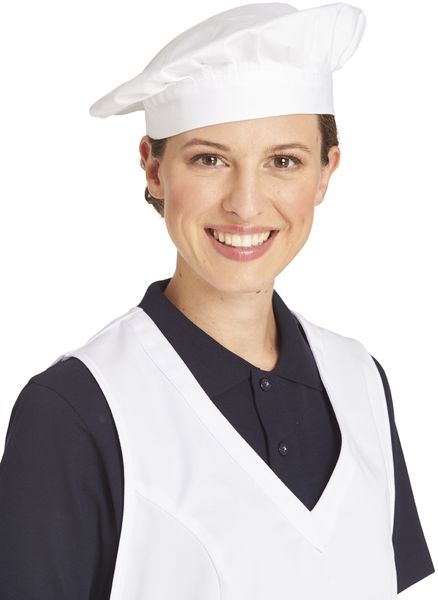 LEIBER-Jobwear, Kochmtze, ca. 200 g/m, wei