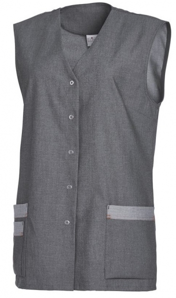 LEIBER-Jobwear, Hosenkasack, Arbeits-Berufs-Kasack, ohne Arm, jeansgrau