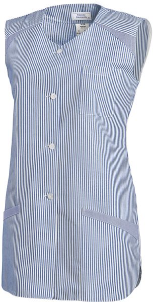 LEIBER-Jobwear, Hosenkasack, Arbeits-Berufs-Kasack, ohne Arm hellblau