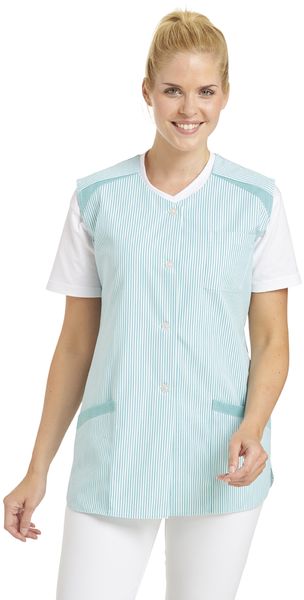 LEIBER-Jobwear, Hosenkasack, Arbeits-Berufs-Kasack, ohne Arm reseda