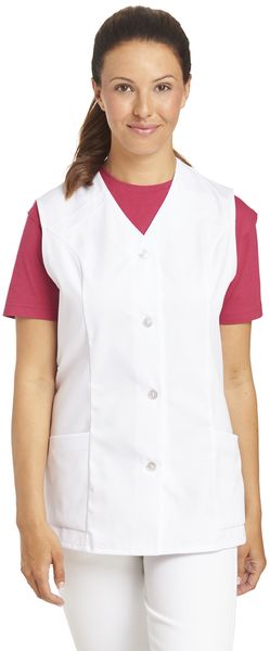 LEIBER-Jobwear, Hosenkasack, Arbeits-Berufs-Kasack, ohne Arm wei