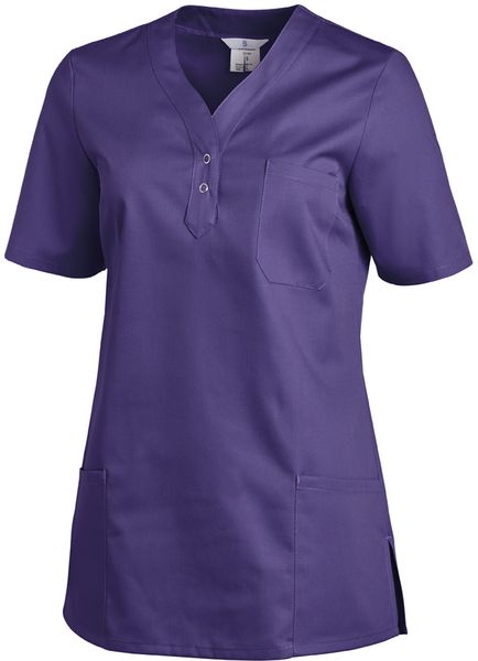 LEIBER-Jobwear, Damen-Schlupfjacke, Arbeits-Berufs-Jacke, 1/2 Arm, lila