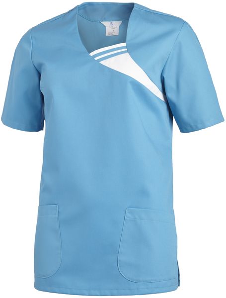 LEIBER-Jobwear, Damen-Schlupfjacke, Arbeits-Berufs-Jacke, 1/2 Arm, trkis