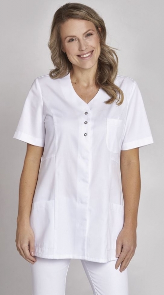 LEIBER-Jobwear, Damenkasack, Arbeits-Berufs-Kasack, weiss