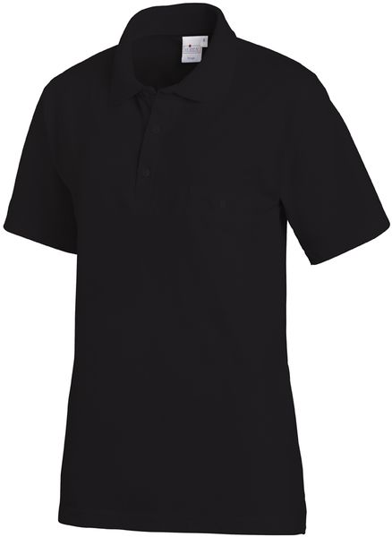 LEIBER-Jobwear, Poloshirt, Arbeits-Berufs-Shirt, 1/2 Arm, schwarz