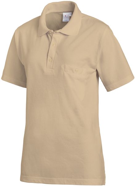 LEIBER-Jobwear, Poloshirt, Arbeits-Berufs-Shirt, 1/2 Arm, sand