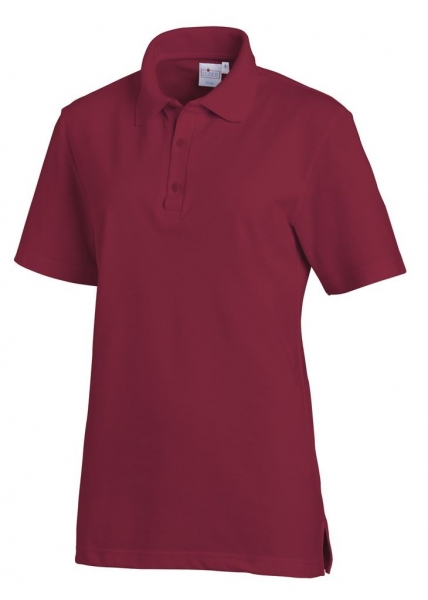 LEIBER-Jobwear, Poloshirt, Arbeits-Berufs-Shirt, Damen & Herren, unisex, beere