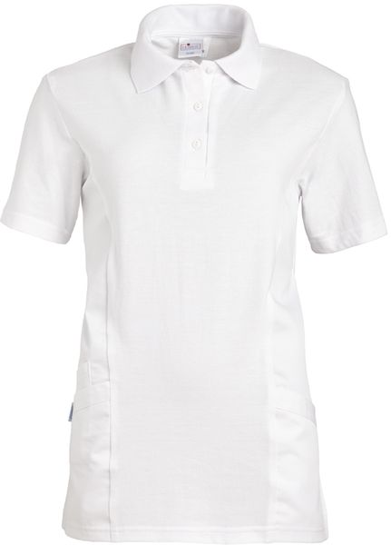 LEIBER-Jobwear, Polo-Schlupfjacke, Arbeits-Berufs-Jacke, ca. 220 g/m, wei