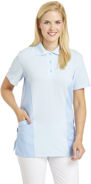 LEIBER-Jobwear, Polo-Schlupfjacke, Arbeits-Berufs-Jacke, ca. 220 g/m, hellblau