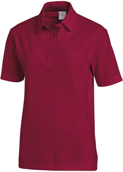 LEIBER-Jobwear, Poloshirt, Arbeits-Berufs-Shirt, Damen & Herren, ca. 220g/m², beere/bordeaux