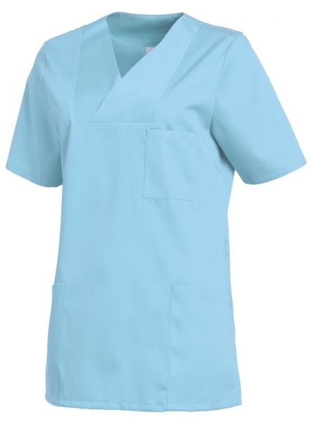 LEIBER-Jobwear, Damen-Schlupfkasack, Arbeits-Berufs-Kasack, ozeanblau