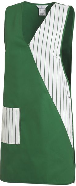 LEIBER-Jobwear, Überwurfschürze, Arbeits-Berufs-Schürze, Vorbinder, grün