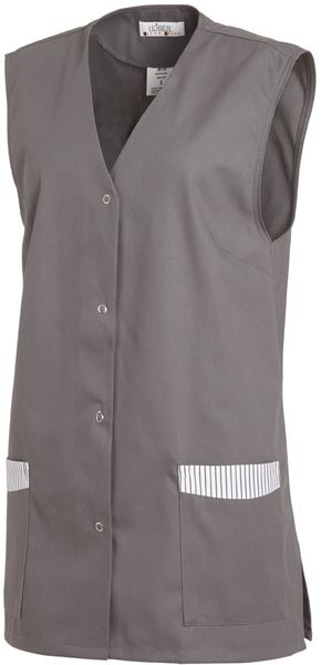 LEIBER-Jobwear, Westenkasack, Arbeits-Berufs-Kasack, grau