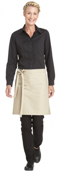 LEIBER-Jobwear, Vorbinder, Gastro-Arbeits-Berufs-Schrze, ca. 215g/m, sand