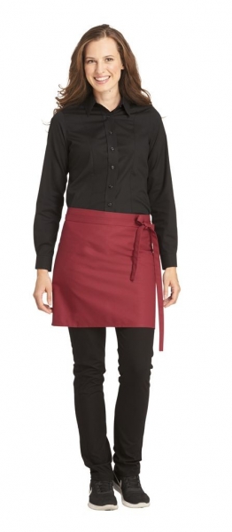 LEIBER-Jobwear, Vorbinder, Gastro-Arbeits-Berufs-Schrze, ca. 215g/m, bordeaux