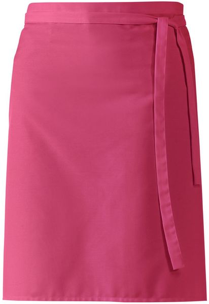 LEIBER-Jobwear, Vorbinder, Gastro-Arbeits-Berufs-Schrze, ca. 215g/m, dunkelrosa