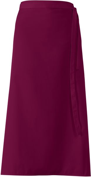 LEIBER-Jobwear, Vorbinder, Gastro-Arbeits-Berufs-Schrze, ca. 215g/m, bordeaux