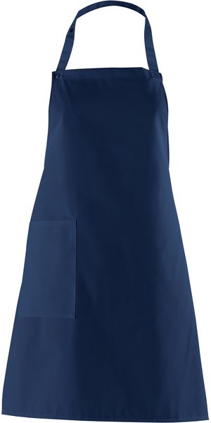 LEIBER-Jobwear, Latzschrze, Gastro-Arbeits-Berufs-Schrze, Vorbinder, ca. 215g/m, marine