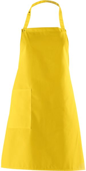 LEIBER-Jobwear, Latzschrze, Gastro-Arbeits-Berufs-Schrze, Vorbinder, ca. 215g/m, gelb