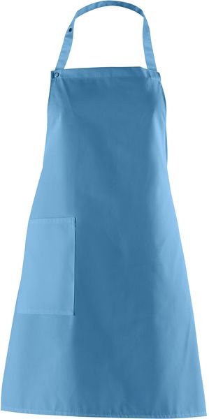 LEIBER-Jobwear, Latzschrze, Gastro-Arbeits-Berufs-Schrze, Vorbinder, ca. 215g/m, trkis