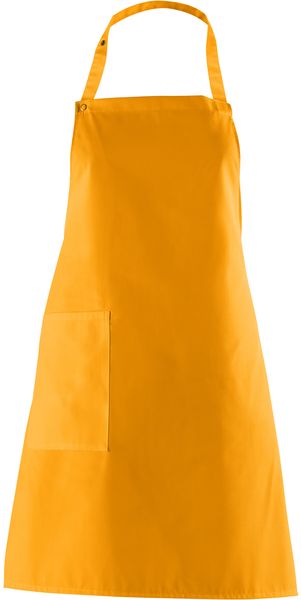 LEIBER-Jobwear, Latzschrze, Gastro-Arbeits-Berufs-Schrze, Vorbinder, ca. 215g/m, mango