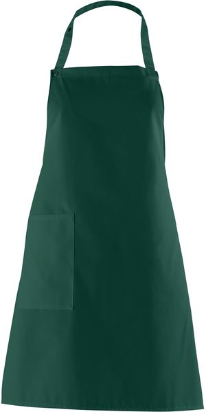 LEIBER-Jobwear, Latzschrze, Gastro-Arbeits-Berufs-Schrze, Vorbinder, ca. 215g/m, bottlegreen
