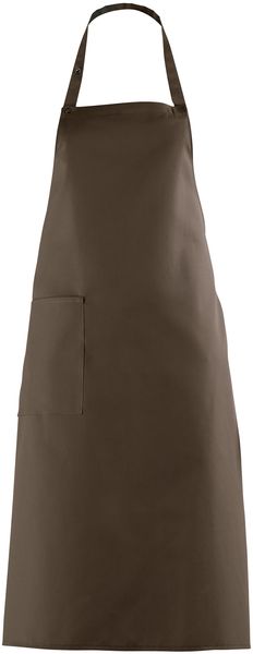 LEIBER-Jobwear, Latzschrze, Gastro-Arbeits-Berufs-Schrze, Vorbinder, ca. 215g/m, toffee