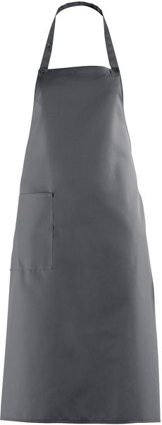 LEIBER-Jobwear, Latzschrze, Gastro-Arbeits-Berufs-Schrze, Vorbinder, ca. 215g/m, grau