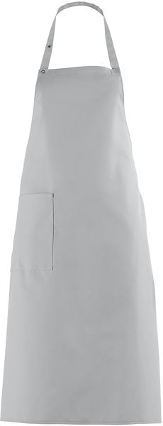 LEIBER-Jobwear, Latzschrze, Gastro-Arbeits-Berufs-Schrze, Vorbinder, ca. 215g/m, silbergrau