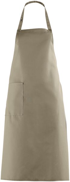 LEIBER-Jobwear, Latzschrze, Gastro-Arbeits-Berufs-Schrze, Vorbinder, ca. 215g/m, sand