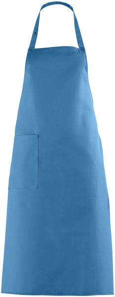 LEIBER-Jobwear, Latzschrze, Gastro-Arbeits-Berufs-Schrze, Vorbinder, ca. 215g/m, trkis