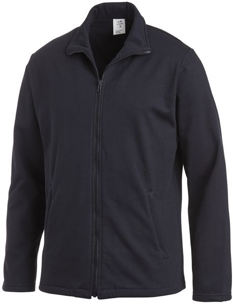 LEIBER-Jobwear, Herren-Sweatjacke, Arbeits-Berufs-Jacke, 1/1 Arm, marine
