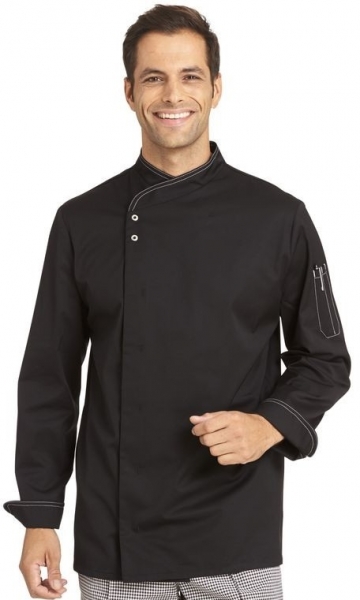 LEIBER-Jobwear, Kochjacke, ca. 180g/m, schwarz