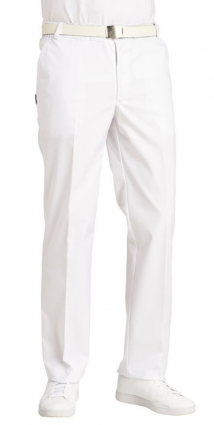 LEIBER-Jobwear, Herren-Arbeits-Berufs-Hose, Bundhose, ca. 230g/m, wei