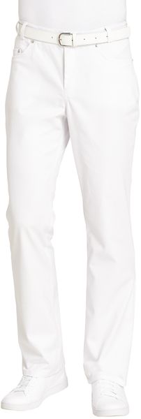 LEIBER-Jobwear, Herren-Arbeits-Berufs-Jeans, Jeanshose, 270 g, wei,