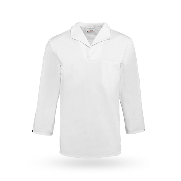 LEIBER-Schlupfjacke Unisex, ca. 245g/m, wei