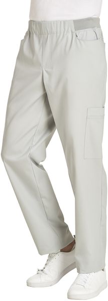 LEIBER-Jobwear, Herren-Arbeits-Berufs-Hose, Schlupfhose, ca. 260g/m, silbergrau
