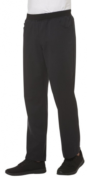 LEIBER-Jobwear, Herren-Arbeits-Berufs-Hose, Schlupfhose, 230 g/m, schwarz