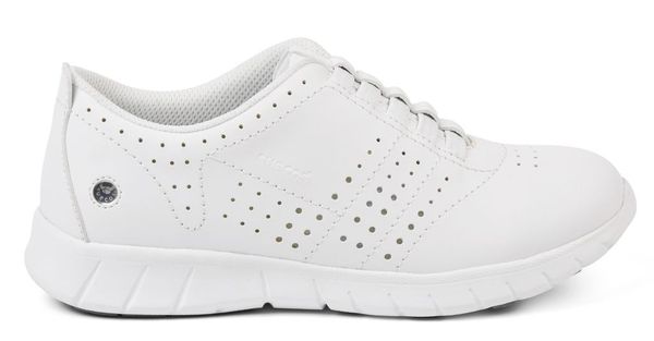 LEIBER-White-Line, Arbeits-Berufs-Schuhe, Schnrschuhe, Erik, wei